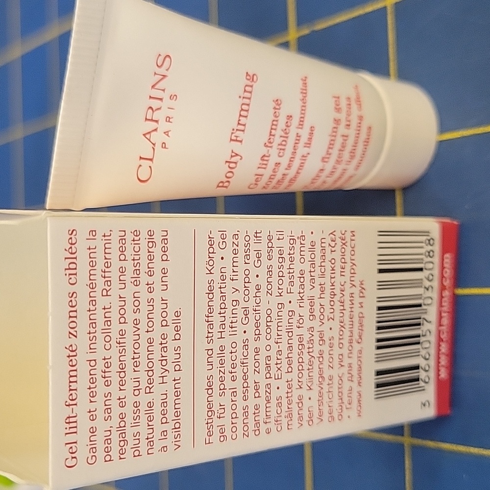 Clarins Body Firming Gel 8ml New In Box - Picture 2 of 4